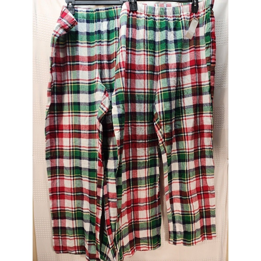 Jammies For Your Families Matching Pajama Pants Set Women XL Men L Plaid 4335